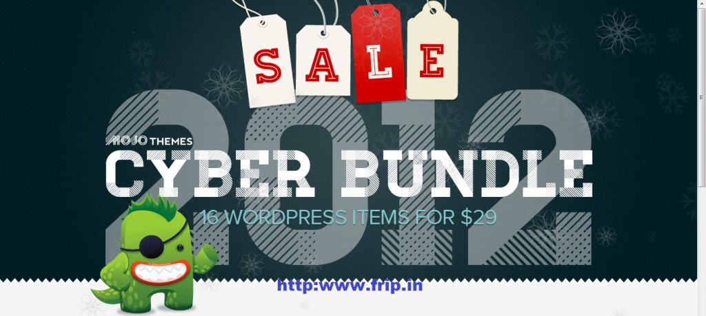 mojotheme black friday cyber bundle 2012