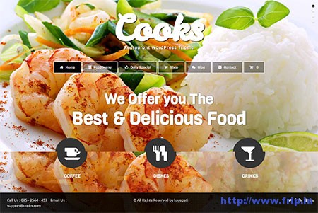 Cooks-Restaurant-WordPress-Theme