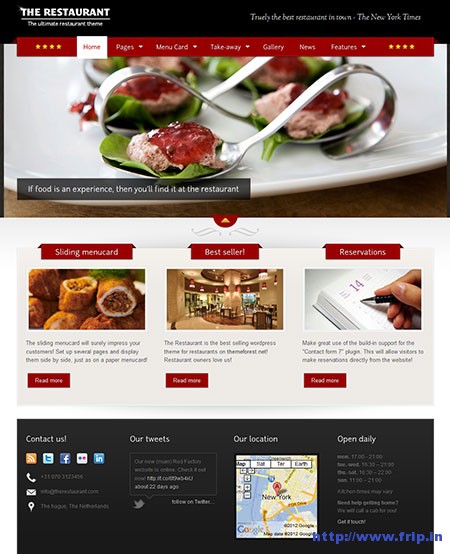 The-Restaurant-WordPress-theme
