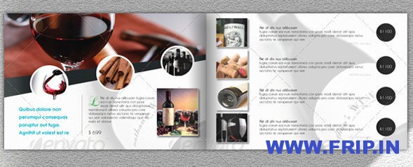 A5 Wine Catalogue