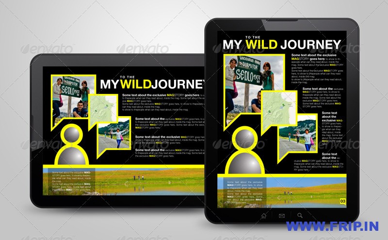 Newmag Tablet Magazine Template