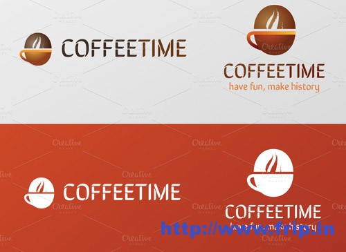 Coffee Time Logo Template