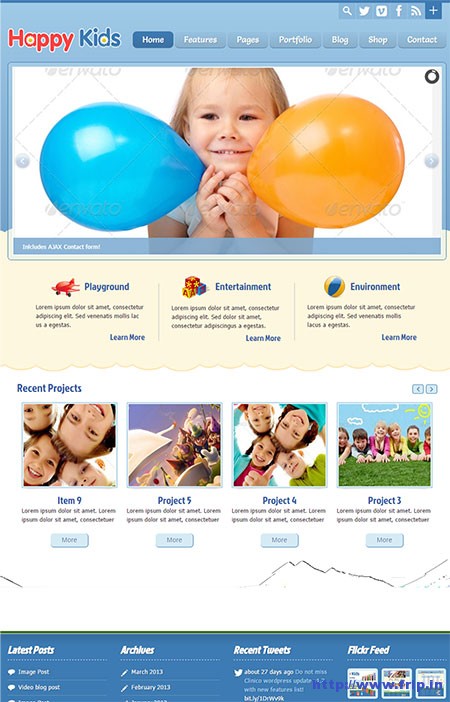 Happy-Kids-Children-WordPress-Theme