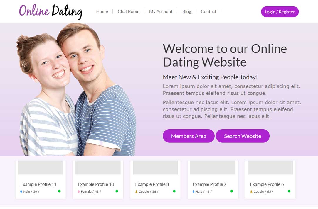 dating website WordPress thema wat te kopen een man die je net begonnen dating voor zijn verjaardag