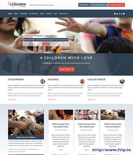 4-Children-with-Love-Charity-Theme