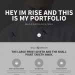 Rise-Responsive-One-Page drupal theme