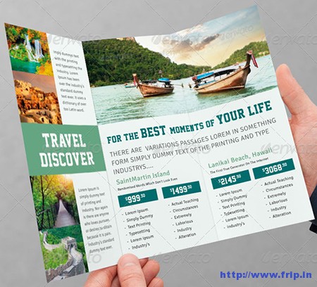 Tourism Tri – Fold Brochure Vol.4