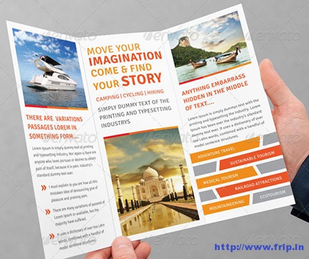 Tourism Tri – Fold Brochure