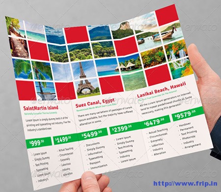 Tourism Tri – Fold Brochures