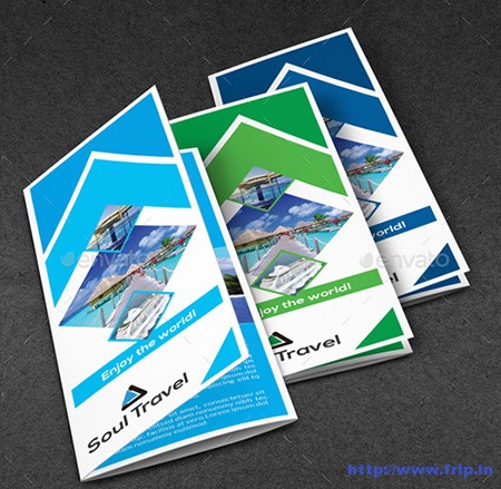 Travel Agency Trifold Brochure
