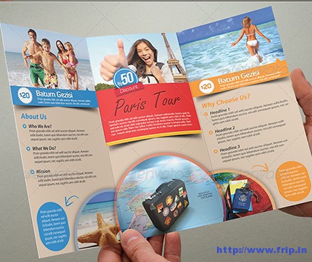 Travel Tri Fold Brochure