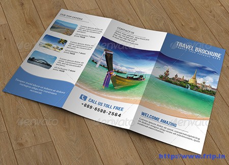 Travel Trifold Brochure – V52