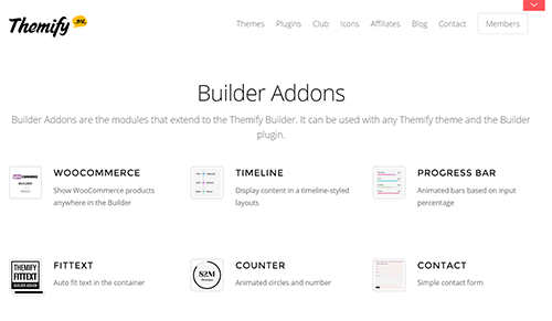 themify addons