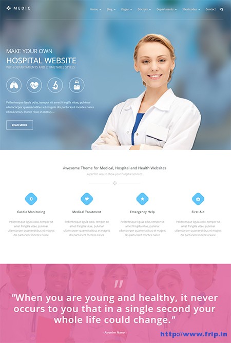 Medic-Medical-&-Health-WordPress-Theme