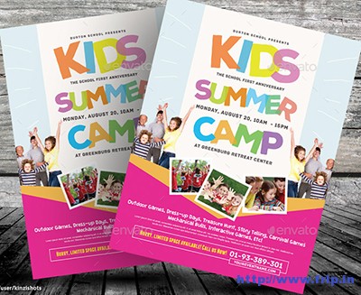 Kids-Summer-Camp-Flyer-Templates