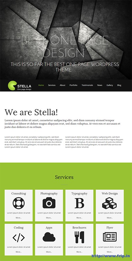 Stella-One-Page-WordPress-Theme