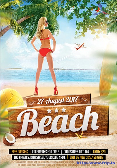 Beach-Party-Flyer-Template