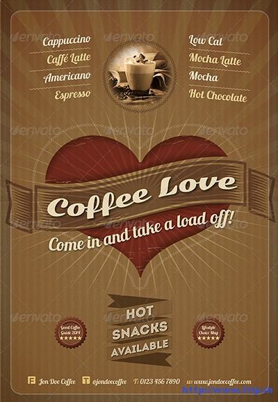 A5-Half-Letter-Double-Sided-Coffee-Bar-Flyer