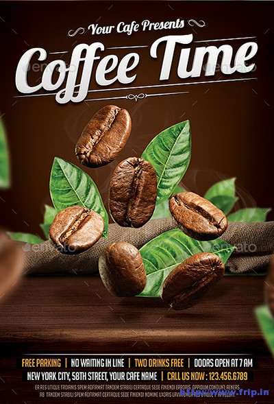 Coffee-Time-Flyer-Template