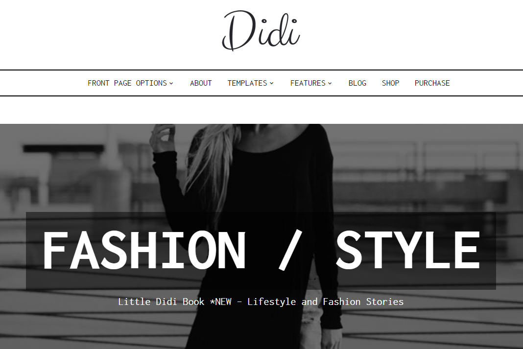 Didi Blogging WordPress Theme By Anariel Design Frip in