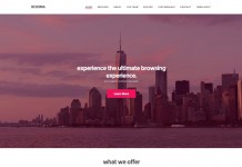 Roxima One Page WordPress Theme By Cssigniter