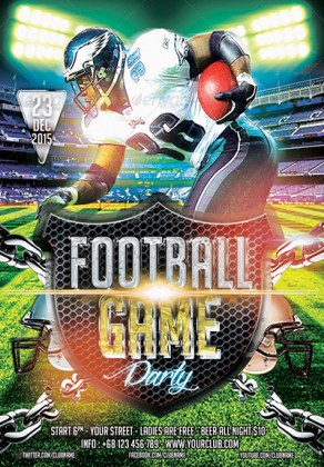 50 Best Super Bowl Flyer Print Templates 2016 - Frip.in 50 Best Super Bowl Flyer Print Templates 2016 - Frip.in