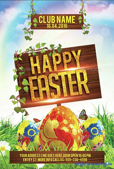 Easter-Party-Flyer-Template