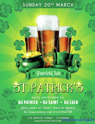 St-patrick-party-flyer