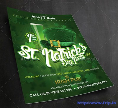 St-patricks-day-flyer-template