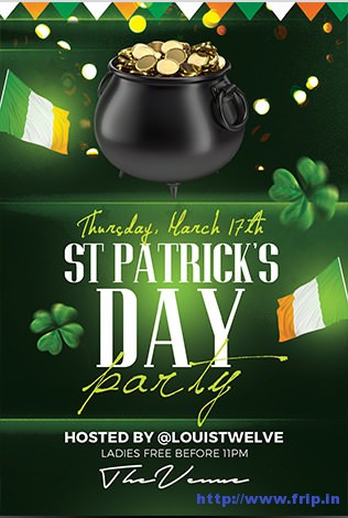 St-patrick's-day-flyer-template