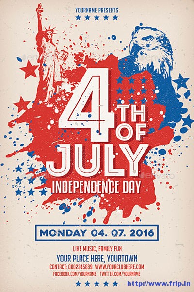 4th-of-July-Flyer-Template