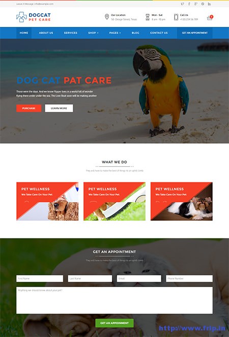 Pet-Care-Veterinary-WordPress-Theme