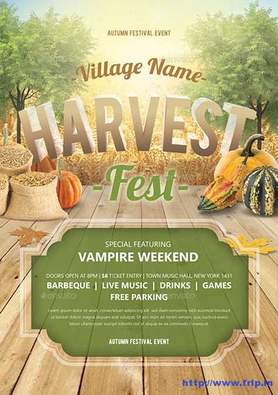 harvest-festival-flyer
