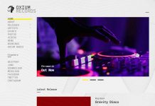 Oxium Music WordPress Theme By Cssigniter Themes