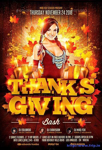 thanksgiving-bash-flyer