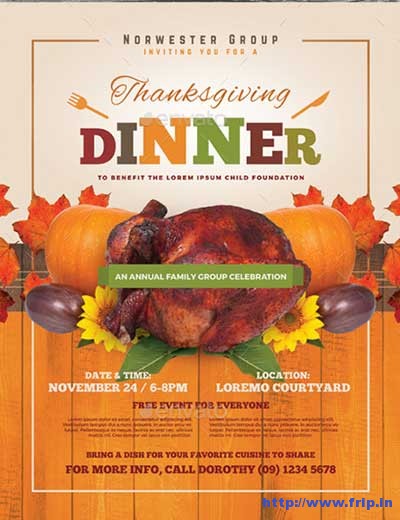  Dinner Flyer Templates Free Download Printable Templates