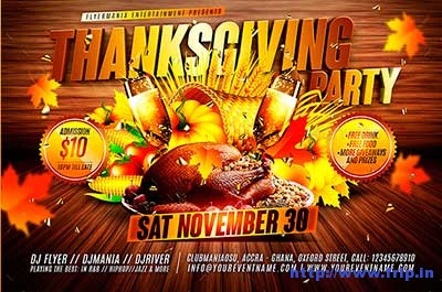 thanksgiving-party-flyer-template