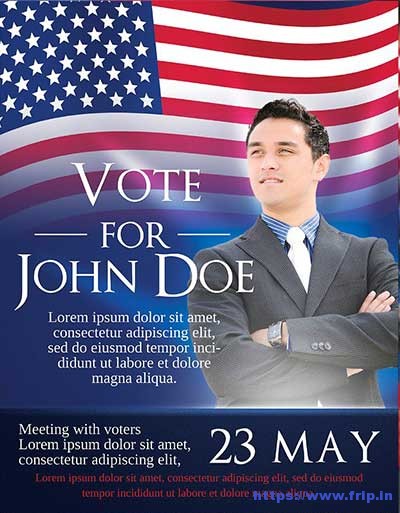 USA-Elections-Flyer-Template