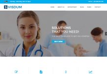 Visdum Multipurpose WordPress Theme For Medical By Sketch Themes