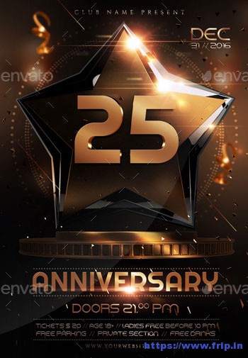 Anniversary-Party-Flyer