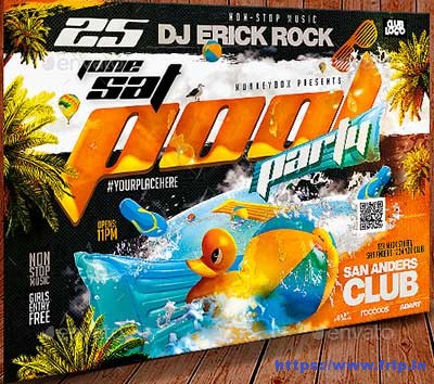 Pool-Party-Flyer-Template