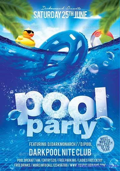 Pool-Party-Flyer-Template