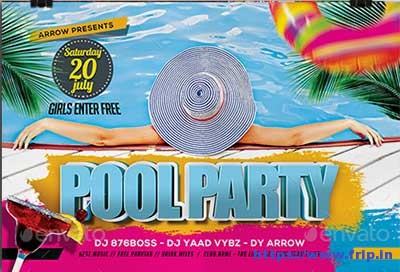 Pool-Party-Flyer