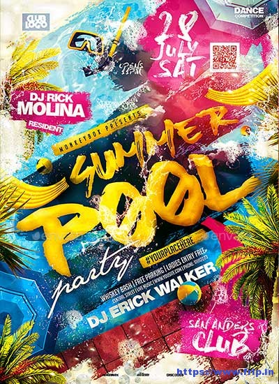 Summer-Pool-Party-Flyer