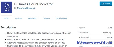 Business-Hours-Indicator-Plugin