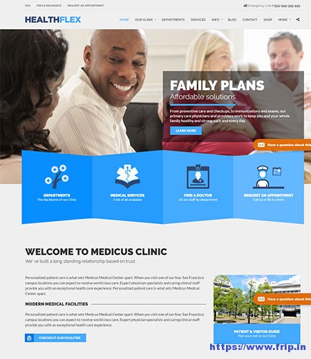 Healthflex-Medical-WordPress-Theme