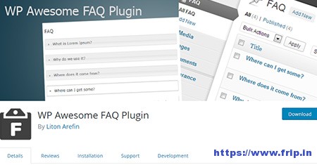 WP-Awesome-FAQ-Plugin