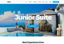 Milos Hotel WordPress Theme By Cssigniter Themes