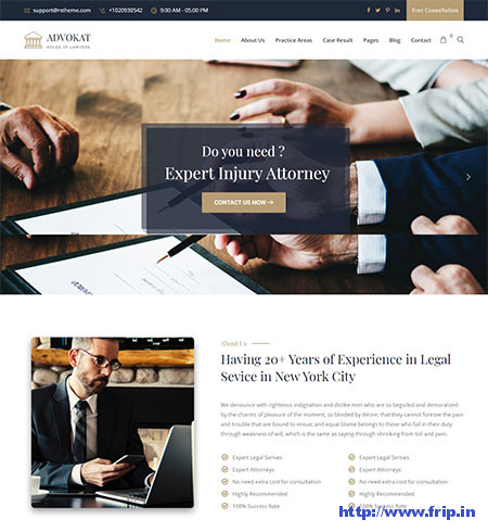 Advokat-Law-Firm-WordPress-Theme