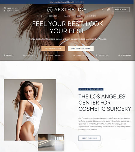 Aesthetica-Plastic-Surgery-Theme